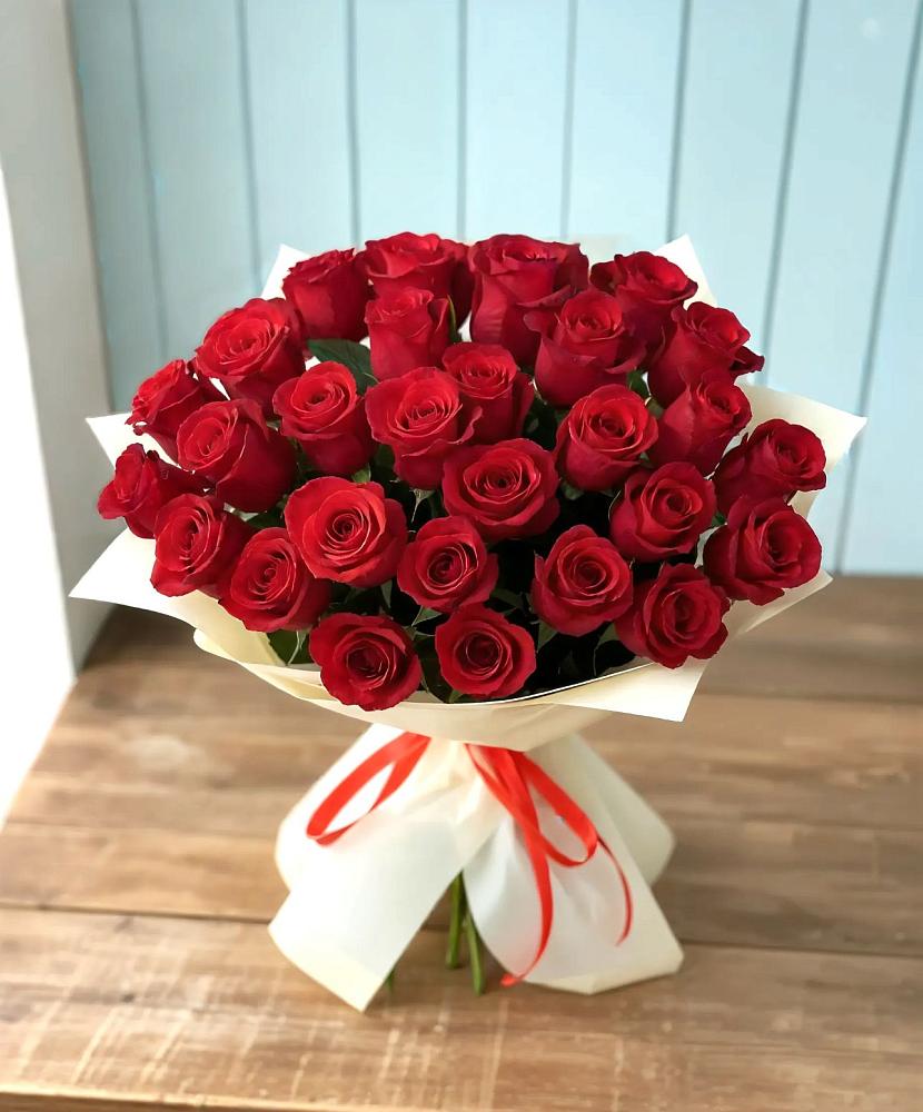 Букет 29 Красных роз в Чегеме-Втором