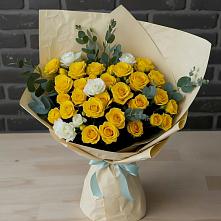 Букет цветов из:  Розы #REPLACE_PRED# Чегеме-Втором