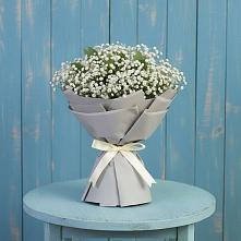 Букет цветов из:  Гипсофила в Чегеме-Втором