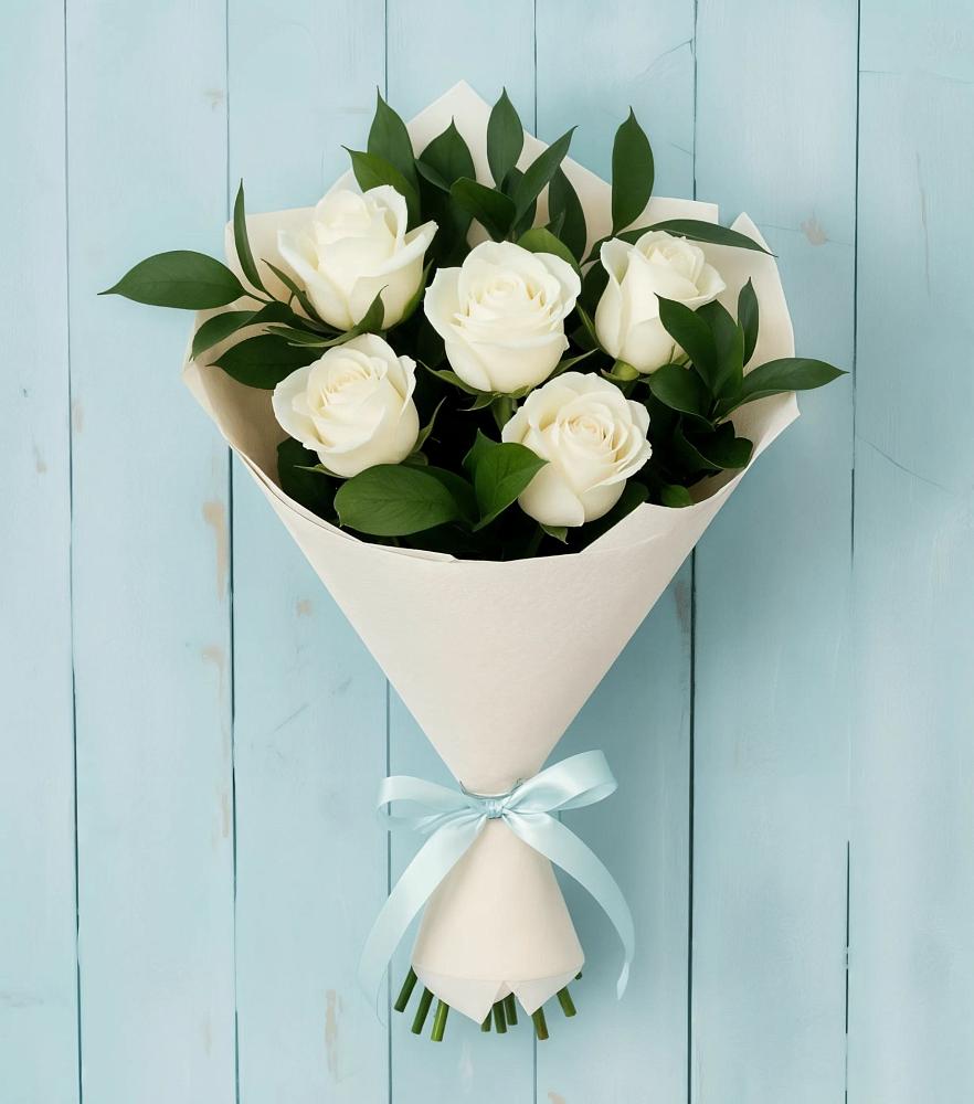 Букет цветов из: Розы в Чегеме-Втором