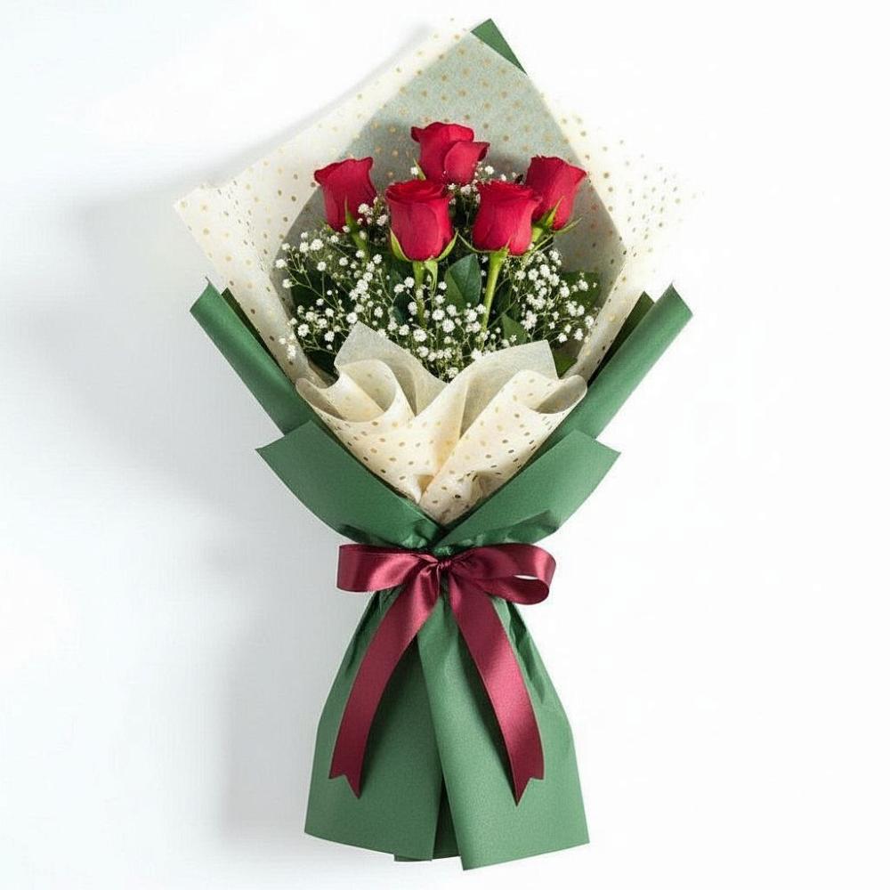 Букет цветов из: Розы в Чегеме-Втором