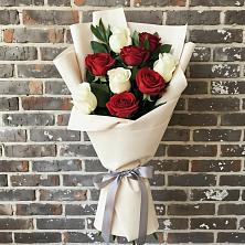 Букет цветов из:  Розы в Чегеме-Втором