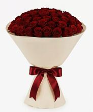 Букет 101 Бордовая роза Блэк Бакарра в Чегеме-Втором