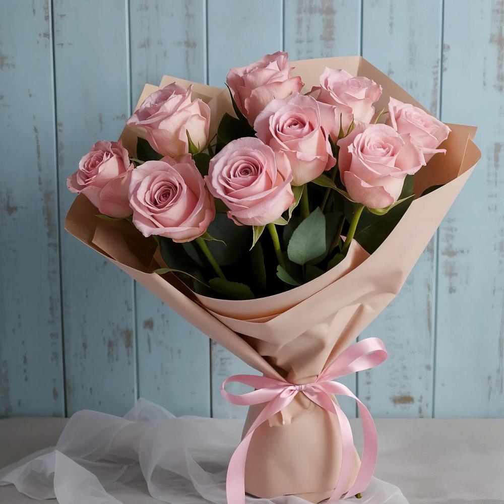 Букет цветов из: Розы в Чегеме-Втором