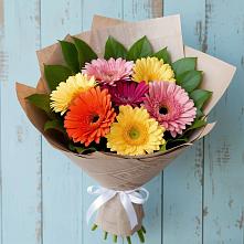 Букет цветов из:  Герберы в Чегеме-Втором