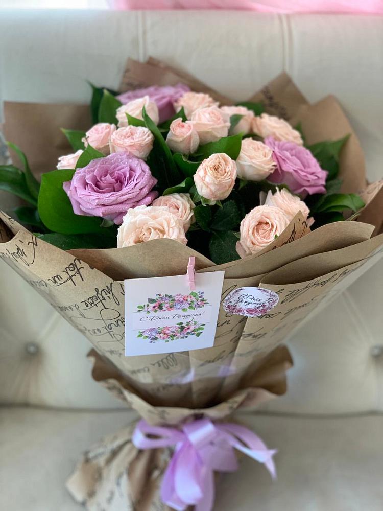 Букет цветов из: Розы в Чегеме-Втором