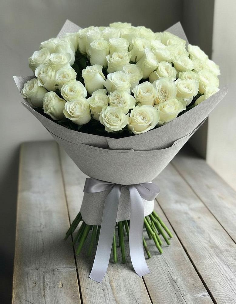 Букет 35 Белых роз в Чегеме-Втором