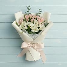 Букет цветов из:  Альстромерии в Чегеме-Втором