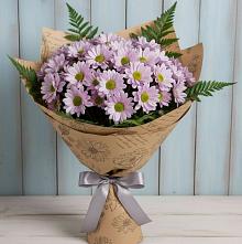 Букет цветов из:  Хризантемы #REPLACE_PRED# Чегеме-Втором