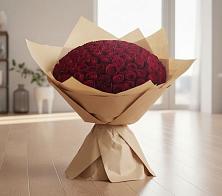 Букет 101 Красная роза в Чегеме-Втором