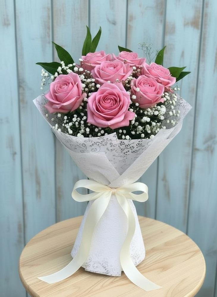 Букет цветов из: Розы в Чегеме-Втором