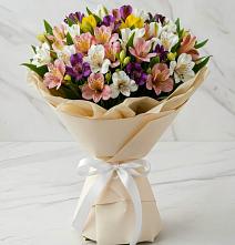 Букет цветов из:  Альстромерии в Чегеме-Втором