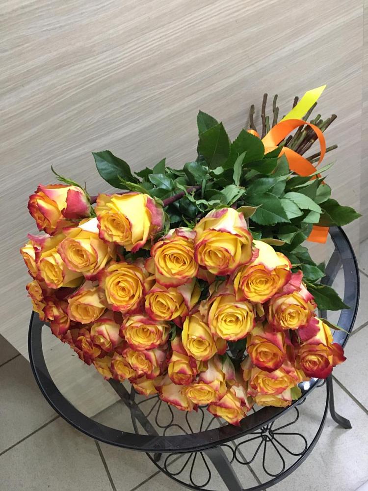 Букет Желтые розы в Чегеме-Втором