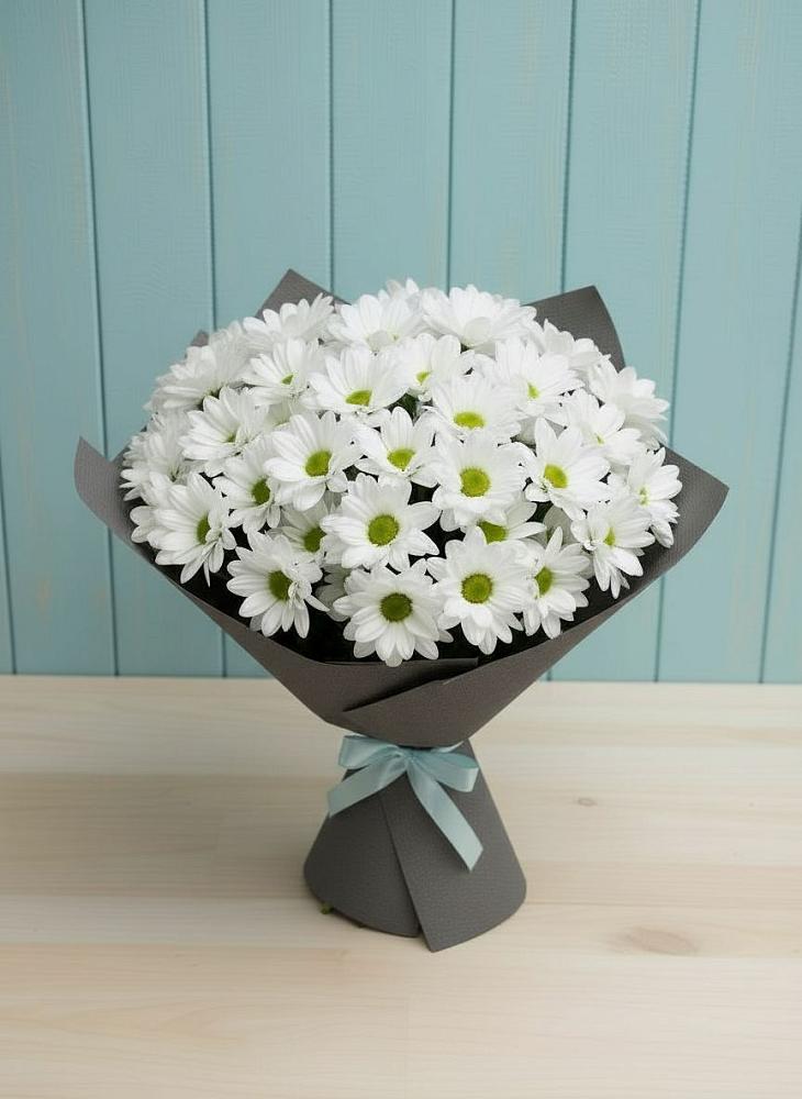 Букет цветов из: Хризантемы в Чегеме-Втором