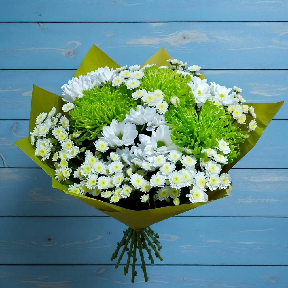 Букет цветов из: Хризантемы в Чегеме-Втором