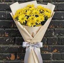 Букет цветов из:  Хризантемы в Чегеме-Втором