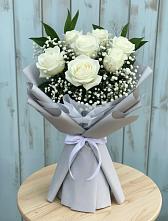 Букет цветов из:  Розы в Чегеме-Втором