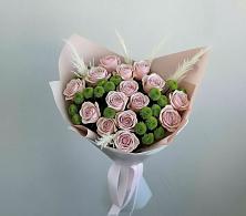 Букет цветов из:  Розы и Хризантемы в Чегеме-Втором