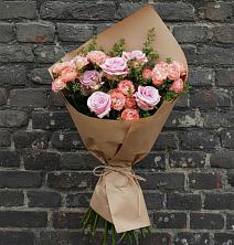 Букет цветов из:  Розы в Чегеме-Втором
