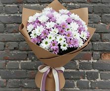 Букет цветов из:  Хризантемы в Чегеме-Втором