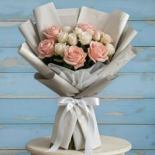 Букет цветов из:  Розы #REPLACE_PRED# Чегеме-Втором