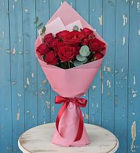 Букет цветов из:  Розы в Чегеме-Втором