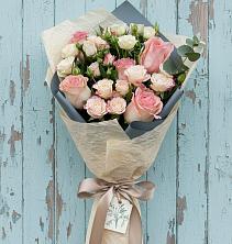 Букет цветов из:  Розы в Чегеме-Втором