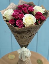 Букет цветов из:  Розы в Чегеме-Втором