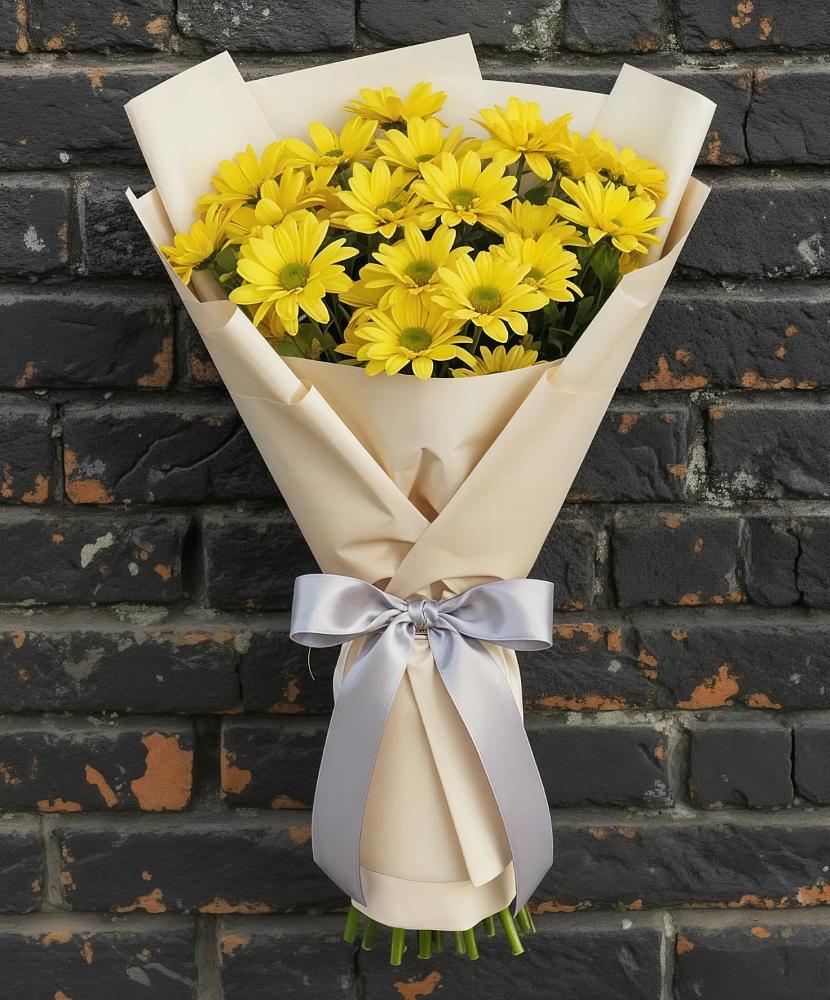 Букет цветов из: Хризантемы в Чегеме-Втором