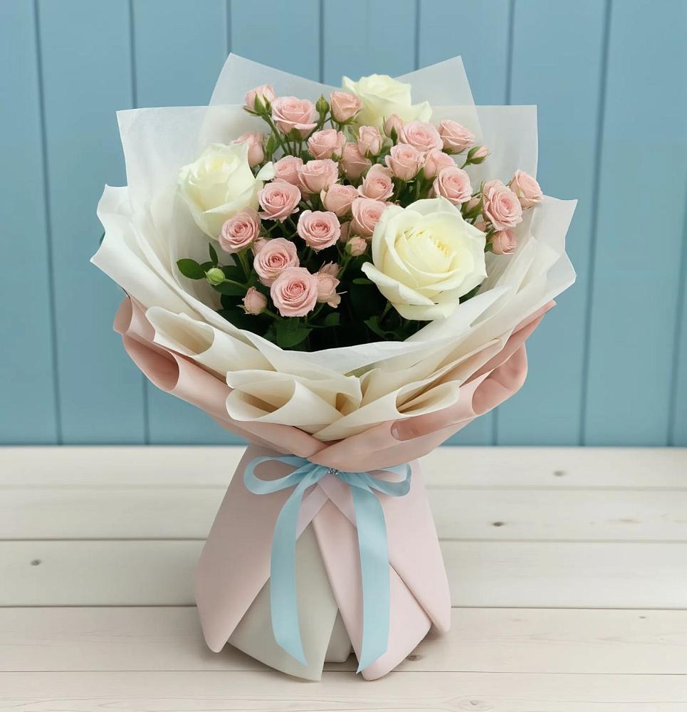 Букет цветов из: Розы в Чегеме-Втором